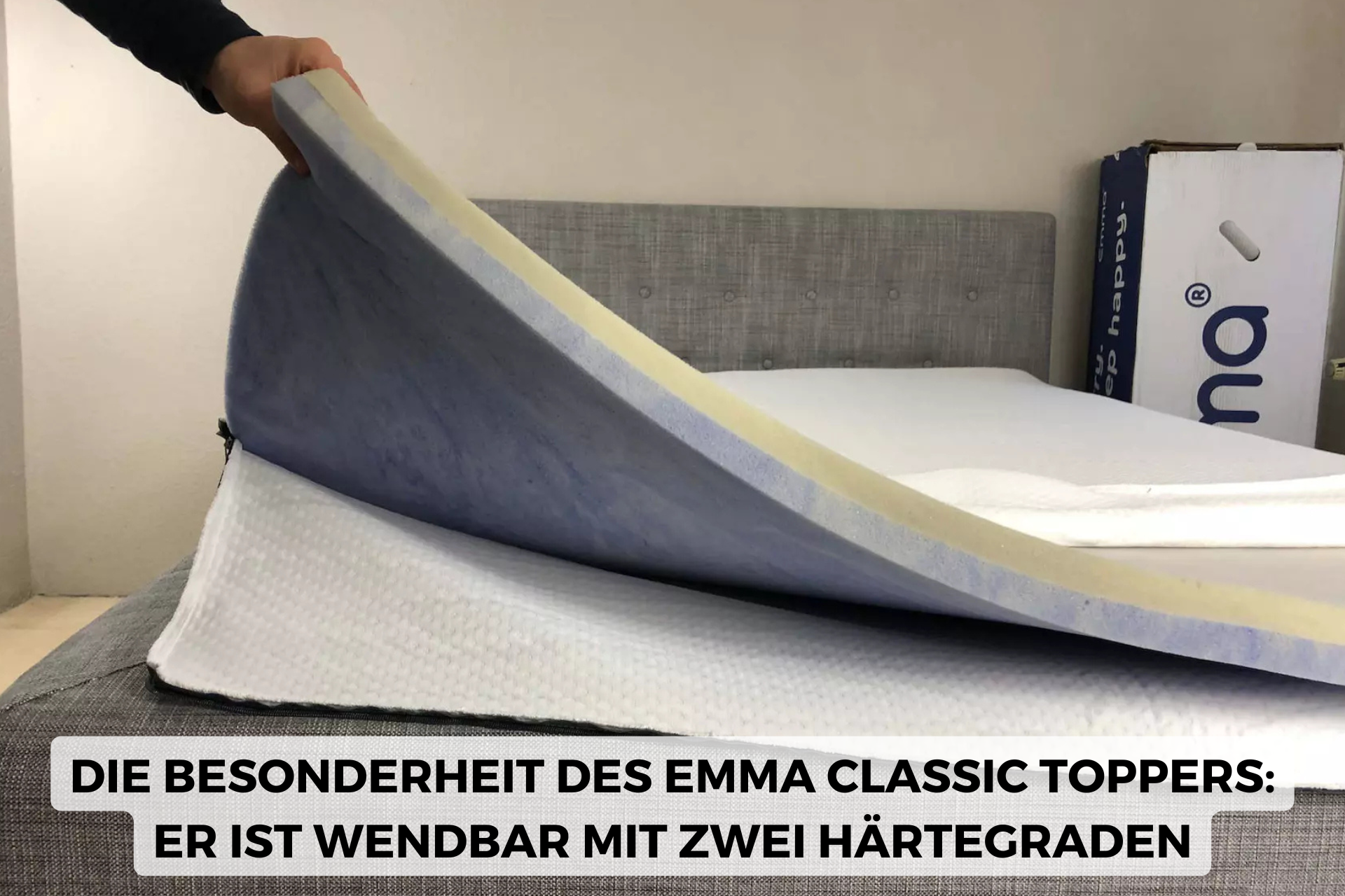 Emma Classic Topper wendbare Schaumschichten
